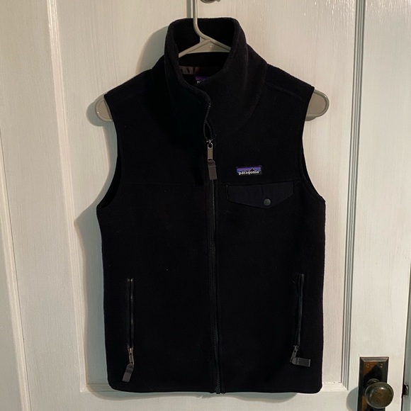 Patagonia black fleece vest - Picture 2 of 3